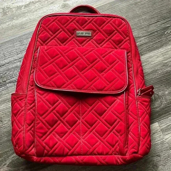 Vera Bradley Handbags - Vera Bradley Ultimate Backpsck in Tango Red NWOT
